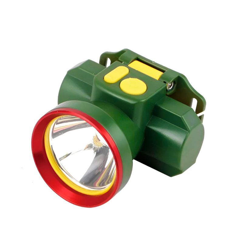 DAYOSHOP - Lampara Linterna Tactica Led Minera Cabeza Recargable Xj4610