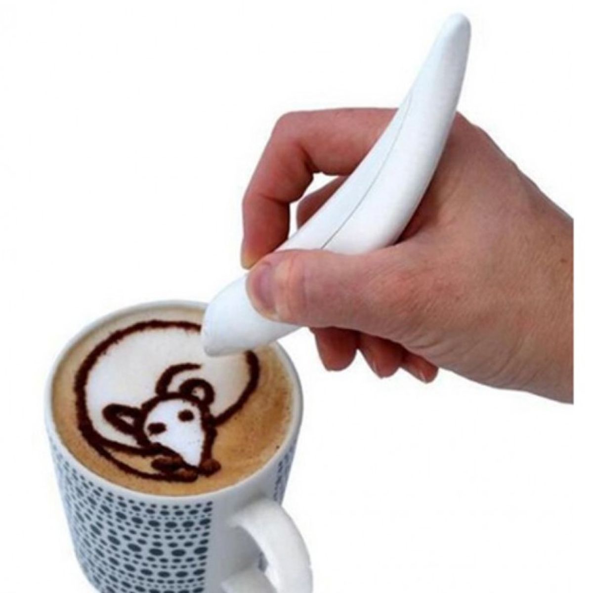 MR COFFEE - Boligrafo Electrico Arte Latte para café Barista