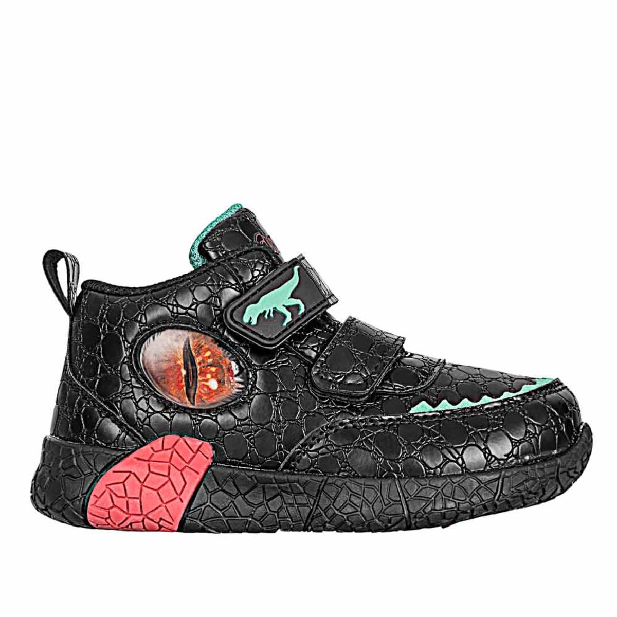 GUMBALL - Botabotin de Niño marca GUMBALL en Color NEGRO   BOTA FUZ DINO BOT 3