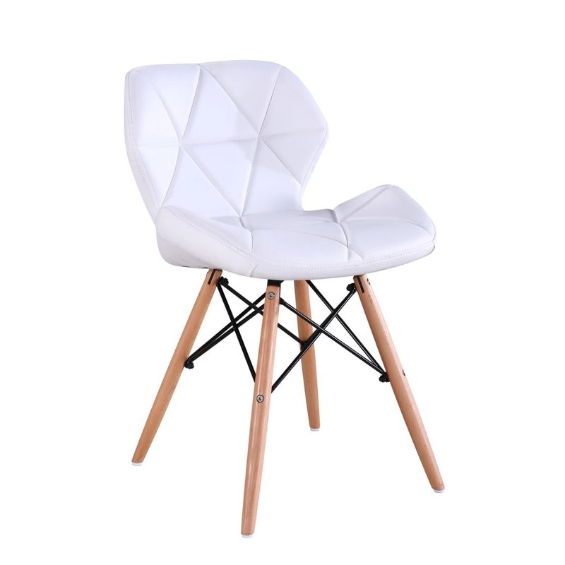 GENERICO - Silla Acolchada Moderna De Luj Para Comedor Oficina Exterior