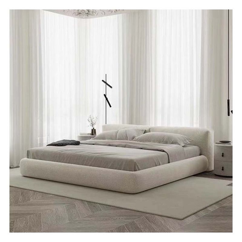 22 GRADOS DECORACION - Cama Snow King size en Tela