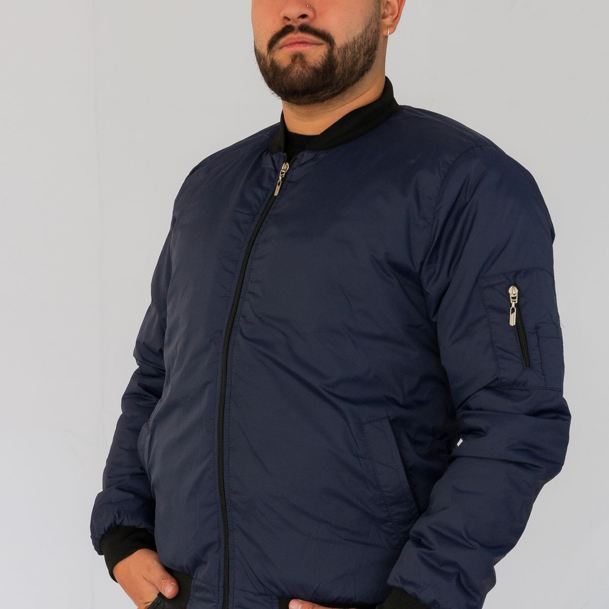 ABC JACKETS - chaqueta hombre piloto impermeable y acolchada