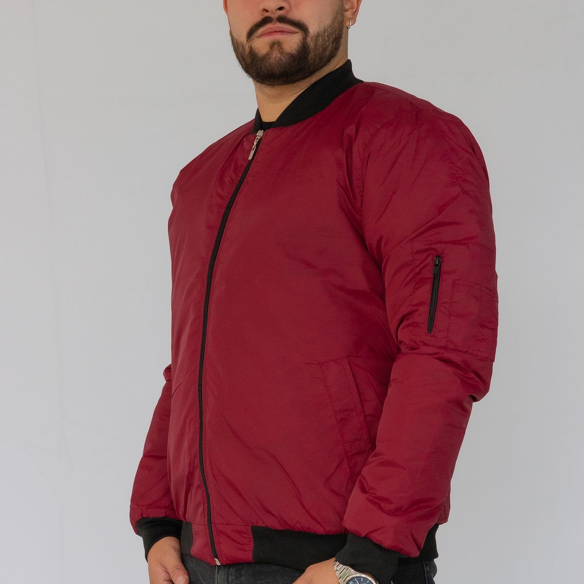 ABC JACKETS - chaqueta hombre piloto impermeable y acolchada