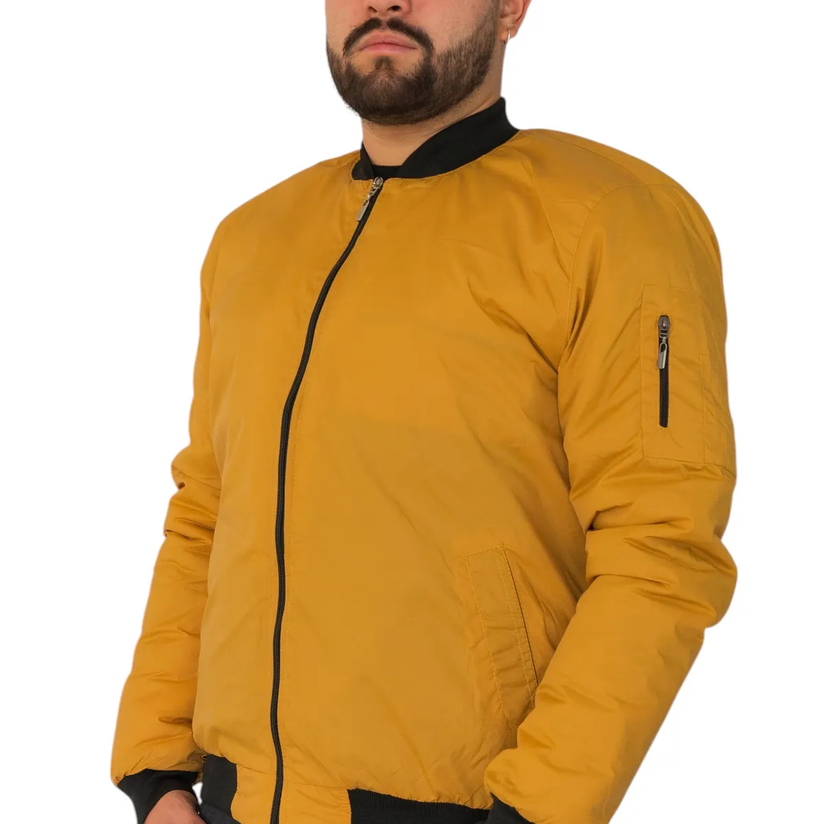 ABC JACKETS - chaqueta hombre piloto impermeable y acolchada