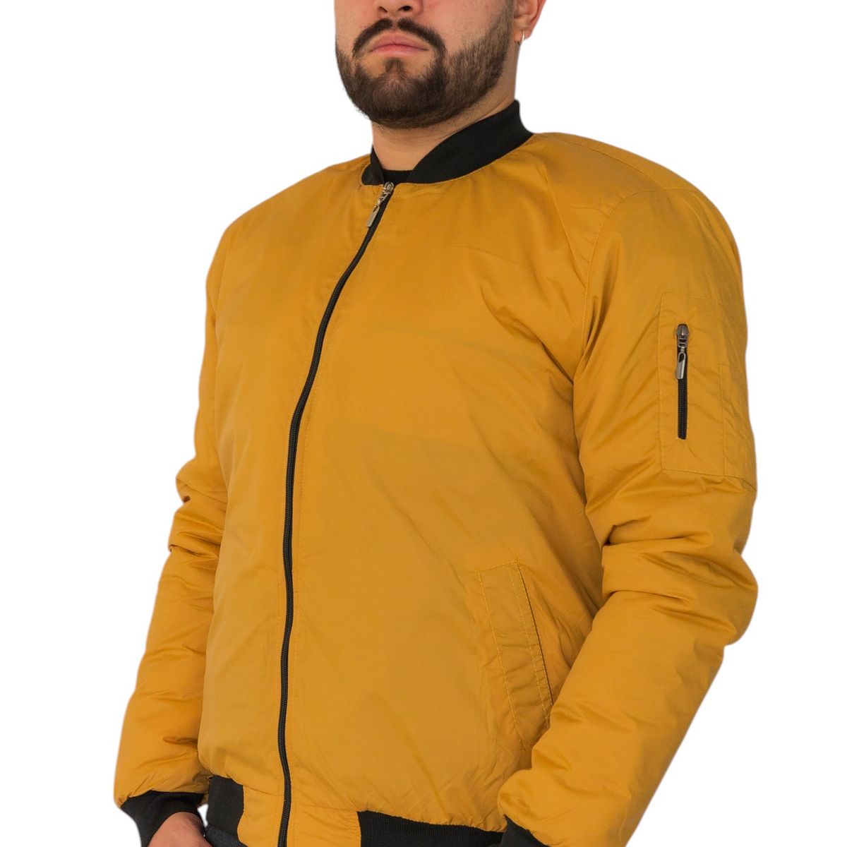 ABC JACKETS - chaqueta hombre piloto impermeable y acolchada