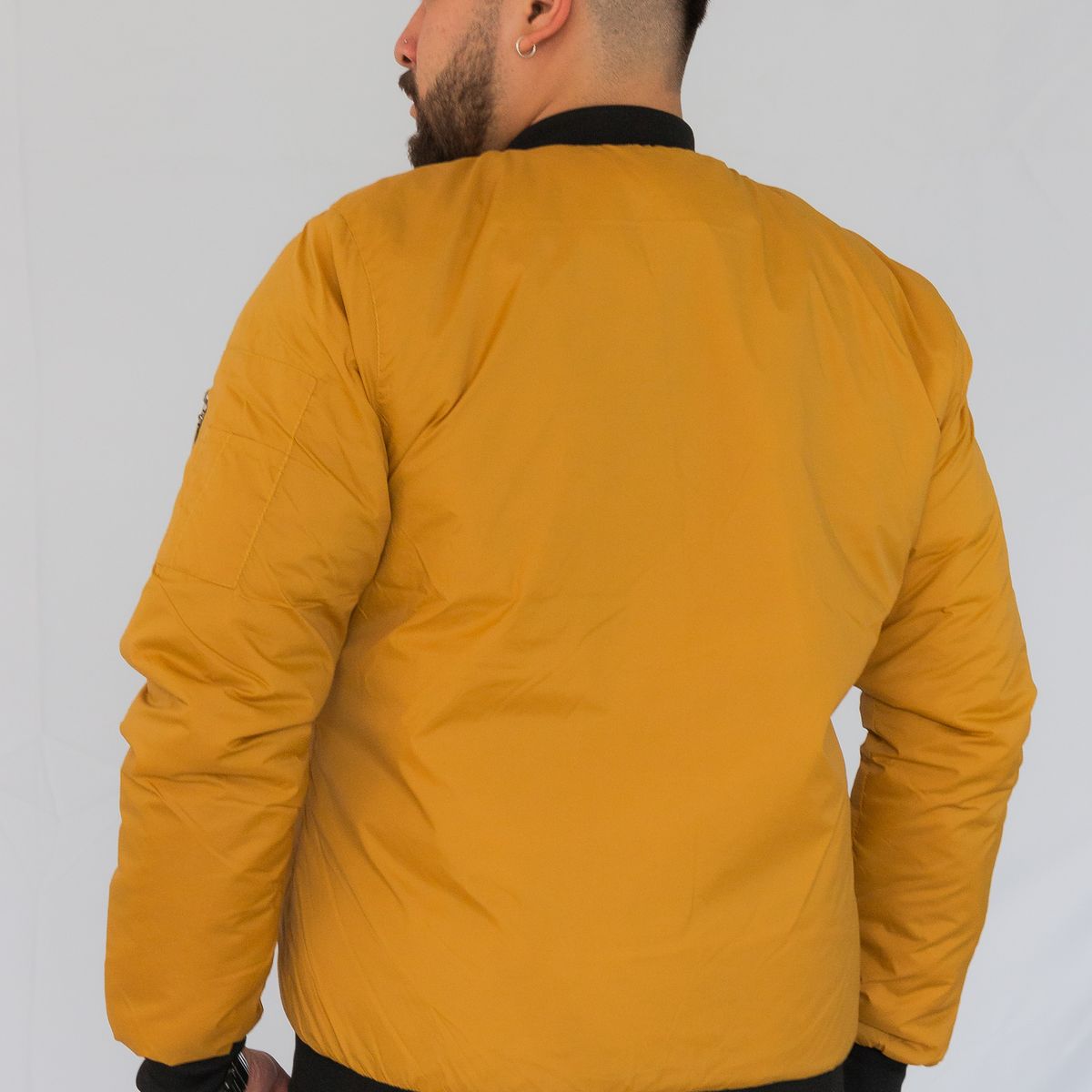 ABC JACKETS - chaqueta hombre piloto impermeable y acolchada