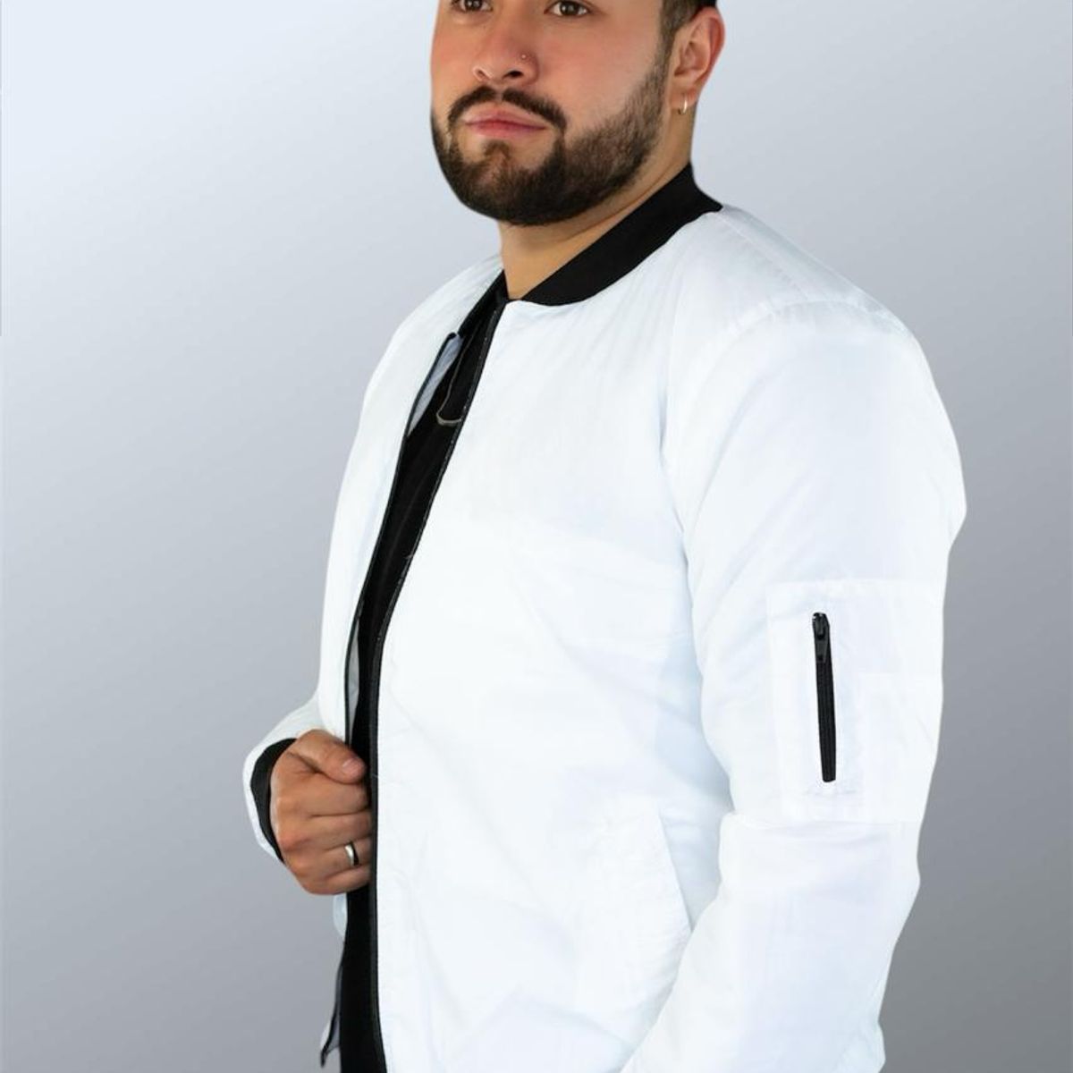 ABC JACKETS - chaqueta hombre piloto impermeable y acolchada