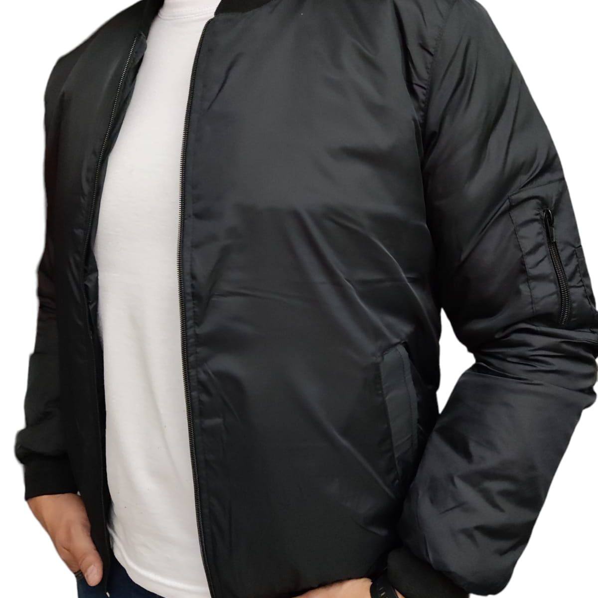 ABC JACKETS - chaqueta hombre piloto impermeable y acolchada