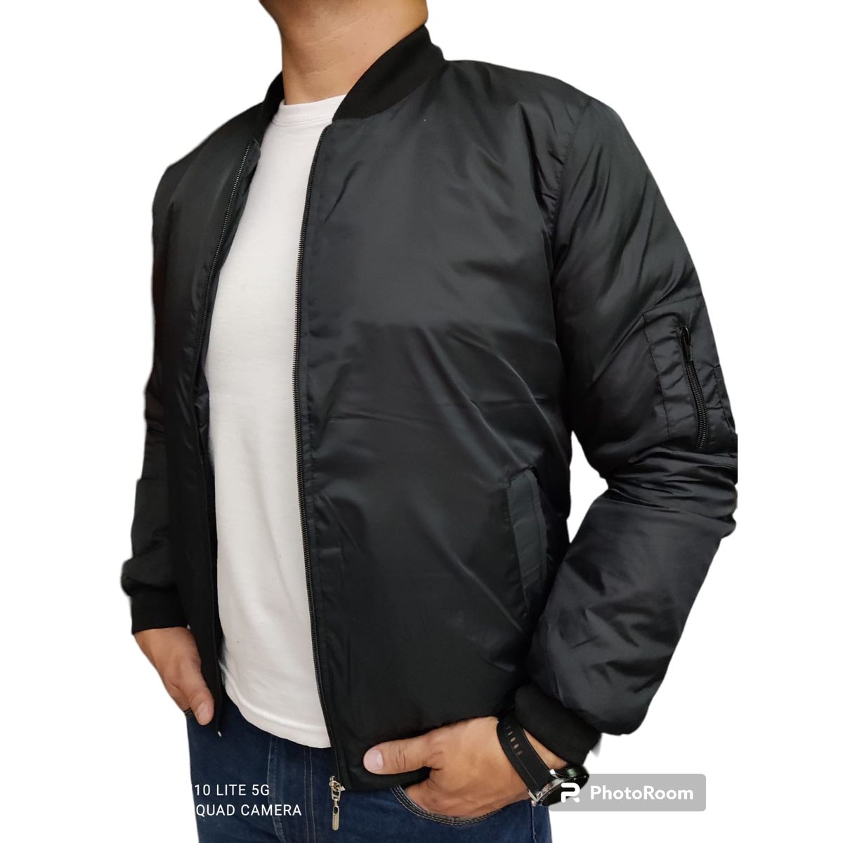 ABC JACKETS - chaqueta hombre piloto impermeable y acolchada