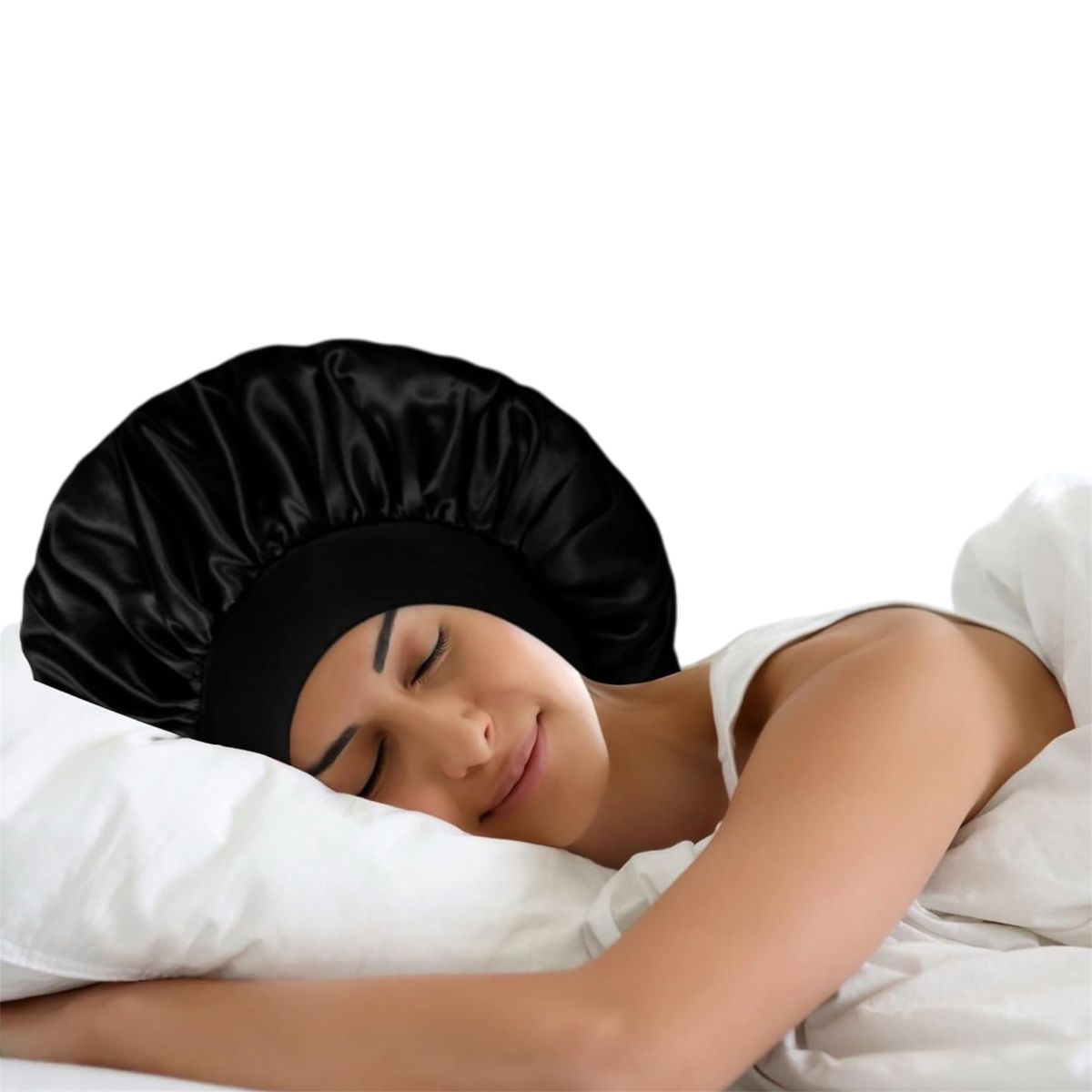 MULTIPLACE COLOMBIA - GORRO DE SATÍN PARA MAQUILLAJE Y DORMIR