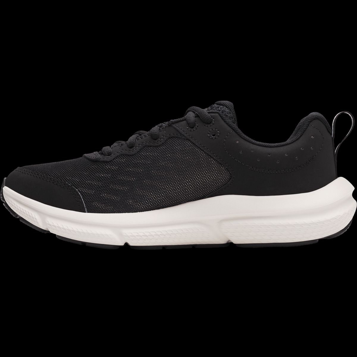 UNDER ARMOUR - UA W Charged Assert 10 Tenis negro de mujer para correr