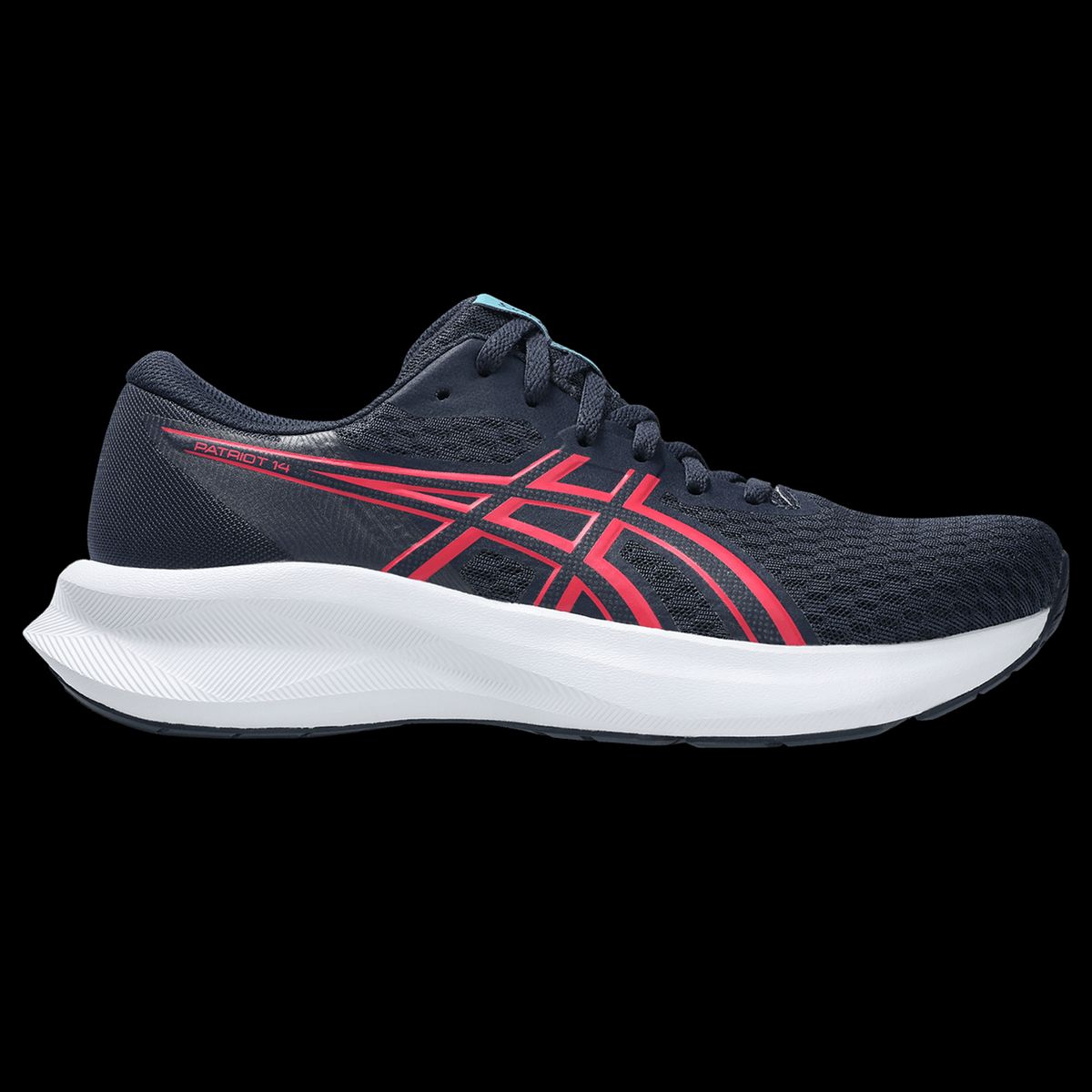 ASICS - Asics Patriot 14 Tenis azul de mujer para correr