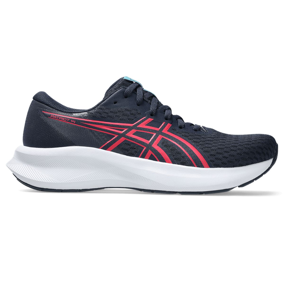 ASICS - Asics Patriot 14 Tenis azul de mujer para correr