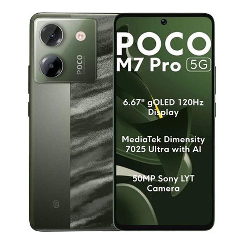 XIAOMI - Celular Xiaomi POCO M7 PRO 5G 512GB 12GB RAM Verde
