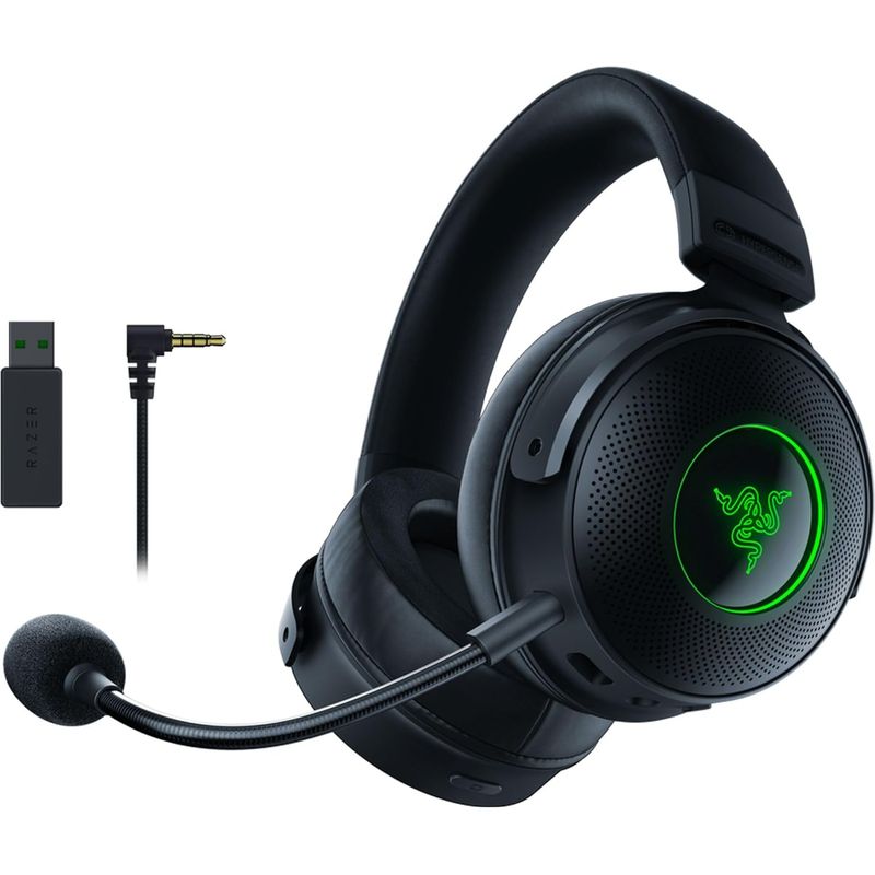 RAZER - Auriculares Inalámbricos Razer Kraken V3 Pro HyperSense