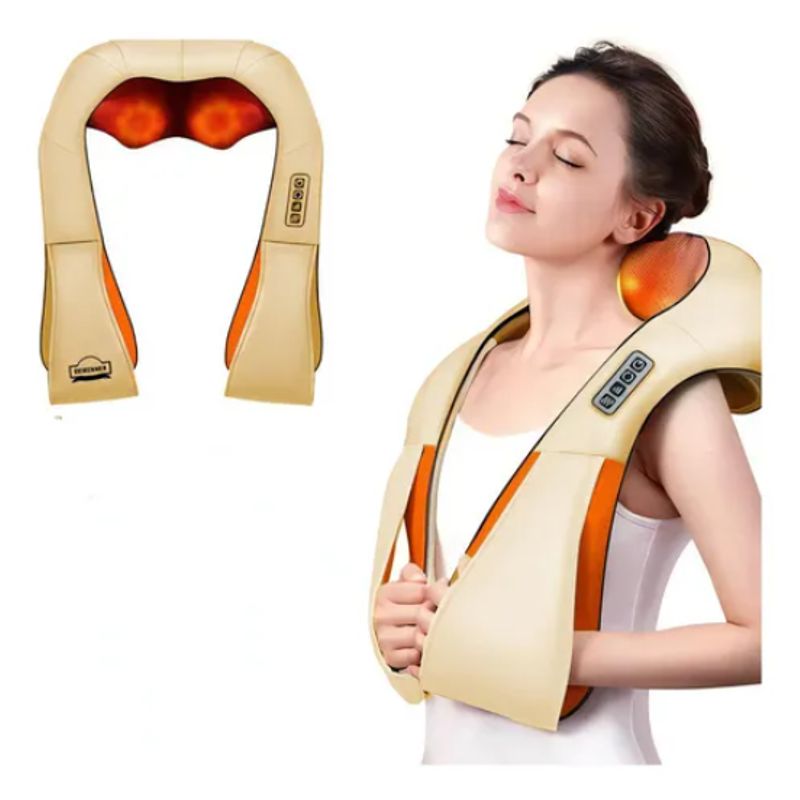 GENERICO - Masajeador Corporal Cervical Cuello Espalda Brazos Electrico