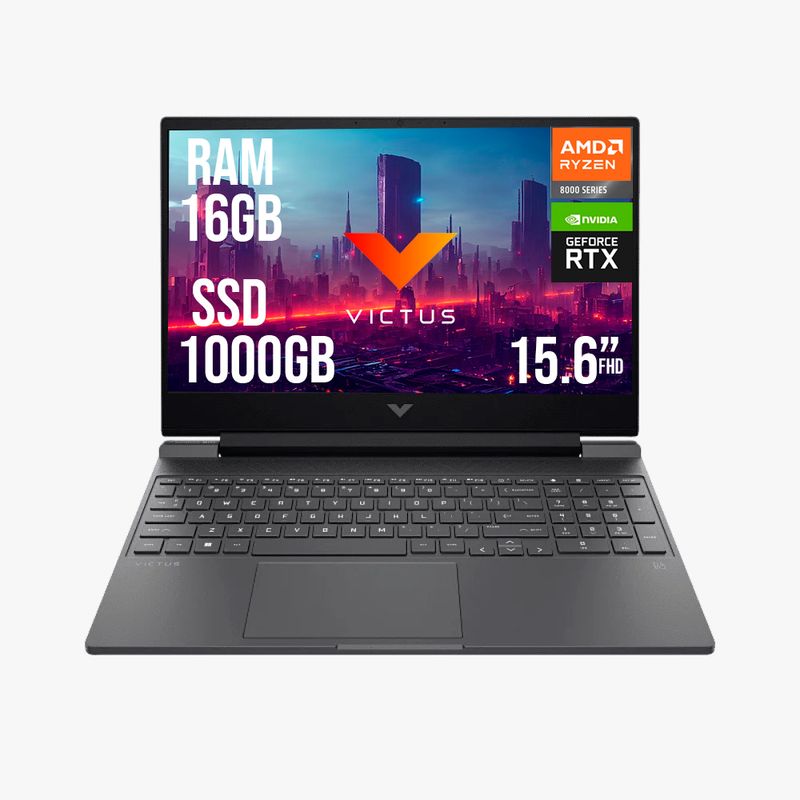 HP - HP VICTUS AMD RYZEN 5 8645HS RTX 2050 4GB SSD 1TB RAM 16GB 15.6 FHD 144Hz