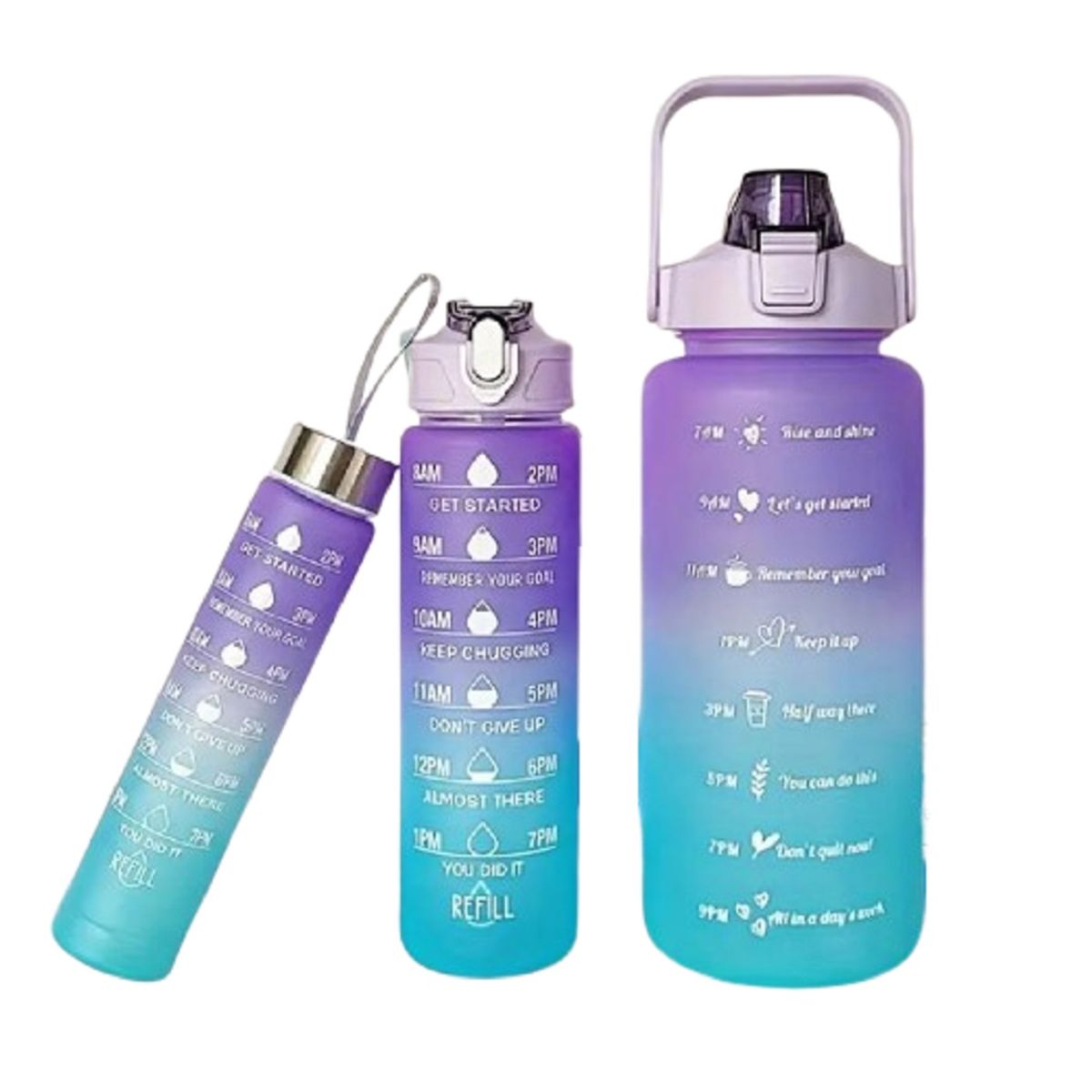 100 - Paquete Por 3 Botellas En Degrade