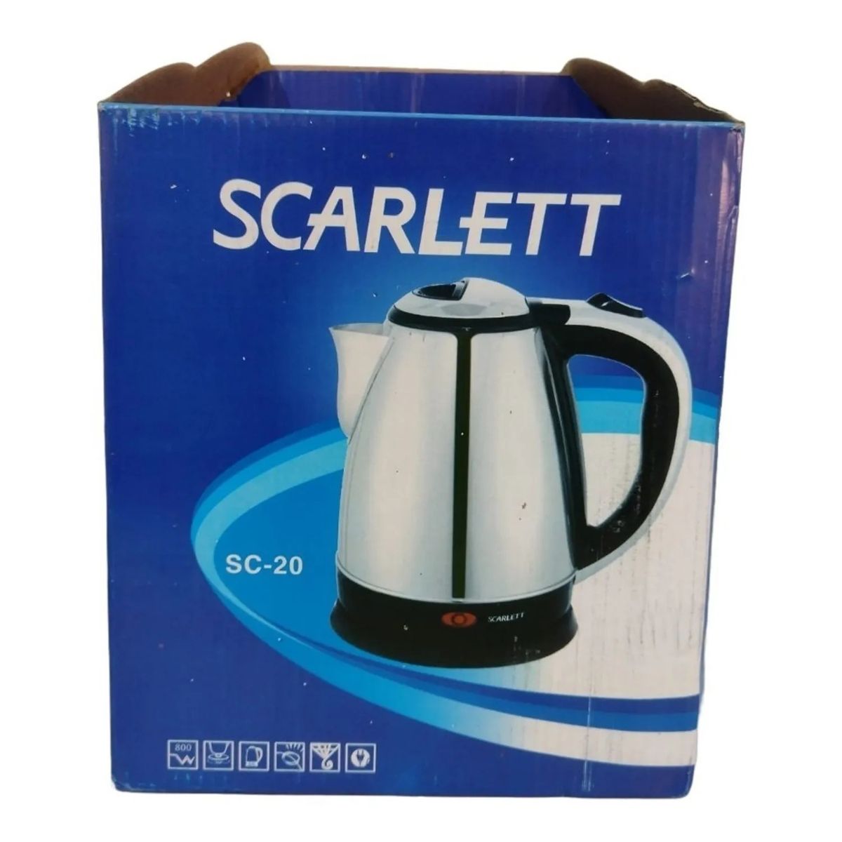 SCARLETT - Jarra Hervidora Calentadora Agua Rápida Colador