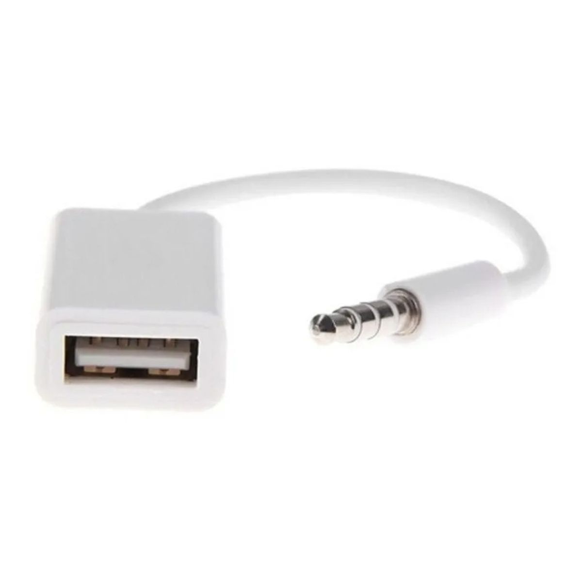 GENERICO - Convertidor Adaptador Plug Jack 35mm A Usb 2.0 Hembra