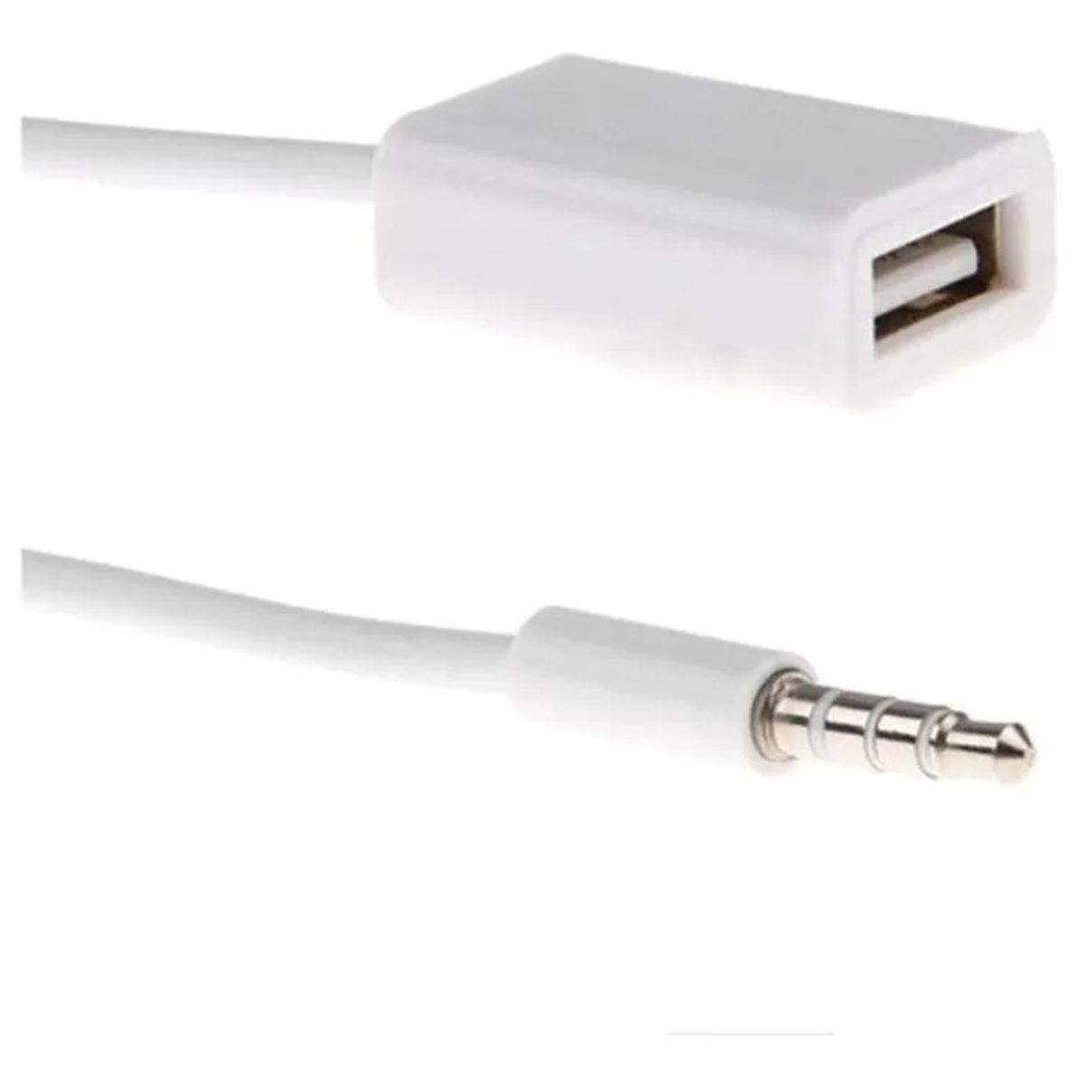 GENERICO - Convertidor Adaptador Plug Jack 35mm A Usb 2.0 Hembra