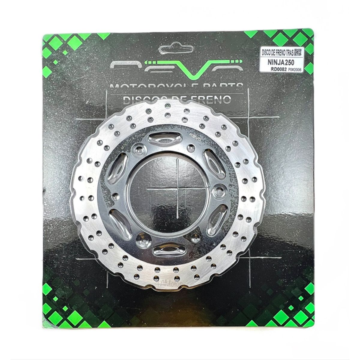 REVO - Disco De Freno Trasero Kawasaki Ninja 300  - Z 250