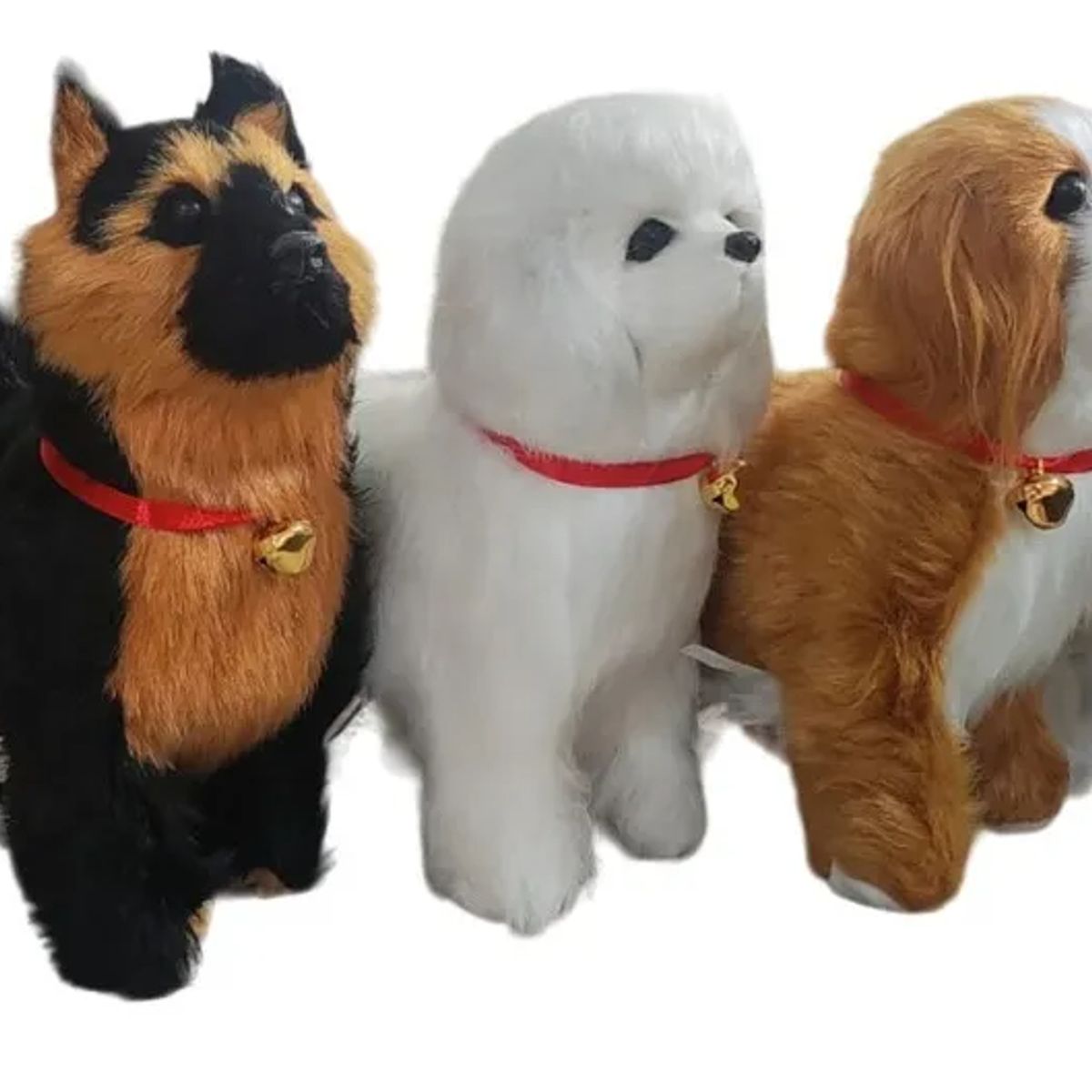 GENERICO - Peluche Animado Perro Gato Robot Camina Habla Pilas Aa