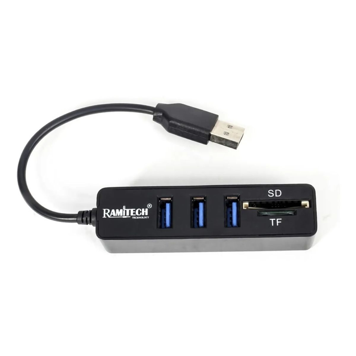 RAMITECH - Hub Multi Puertos Usb Lector Memoria Mirco Sd Alta Velocidad