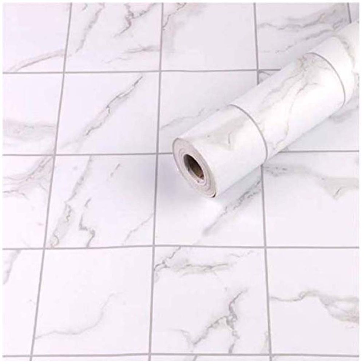 GENERAL - Papel Vinilo Adhesivo De 10 M X 45 Cm Blanco