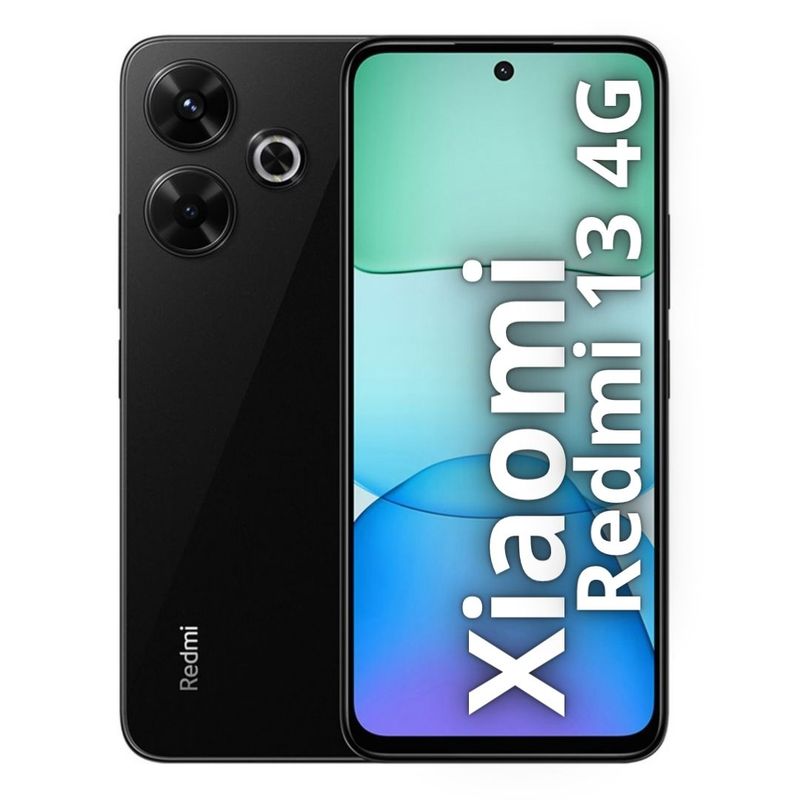XIAOMI - Celular Xiaomi Redmi 13 4G 256GB/8GB RAM - Negro