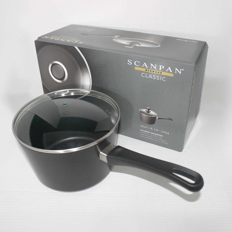 SCANPAN - Olla clásica con tapa Scanpan de 28 L acero inoxidable