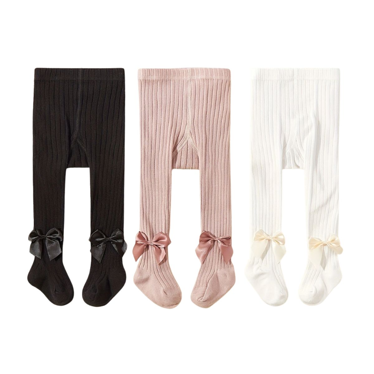MULTIPLACE COLOMBIA - Set de Medias Panty para Bebé – 3 Colores-