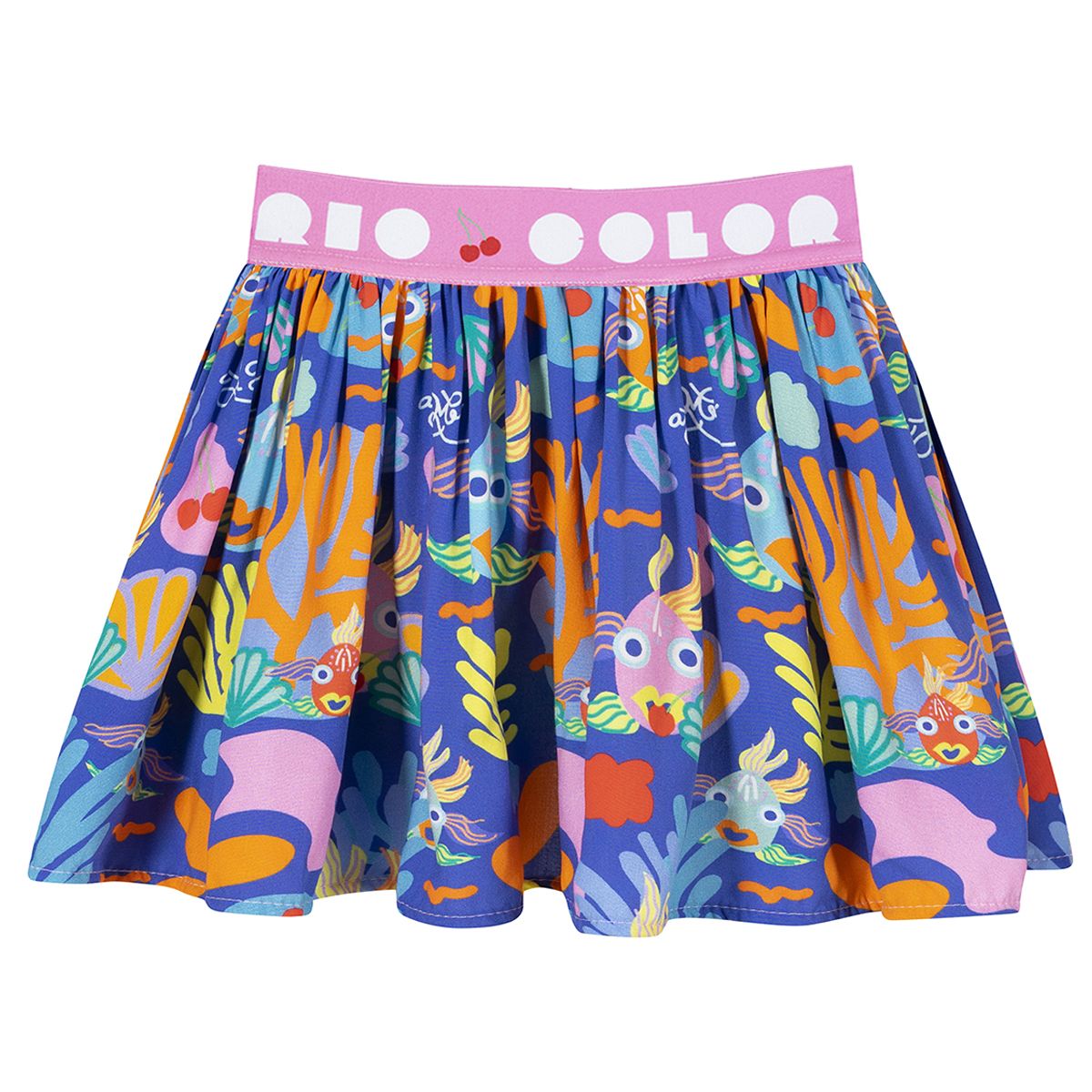 KRIO COLOR - Falda Niña Sparkling Fish