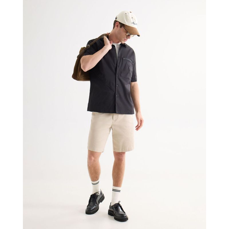 SEVEN SEVEN - Bermuda Para Hombre Regular Largo Color Beige Marca Seven Seven #45100717