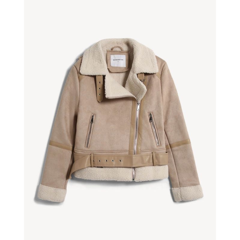 SEVEN SEVEN - Chaqueta Para Mujer Abrigo Color Café Marca Seven Seven #28080987