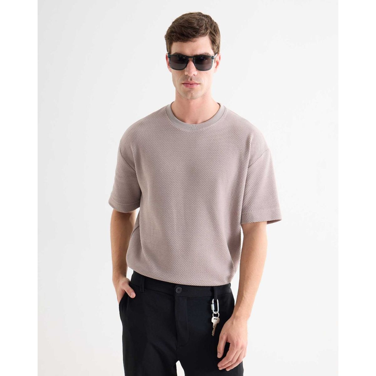 SEVEN SEVEN - Camiseta De Hombre  Color Café Marca Seven Seven #45092753