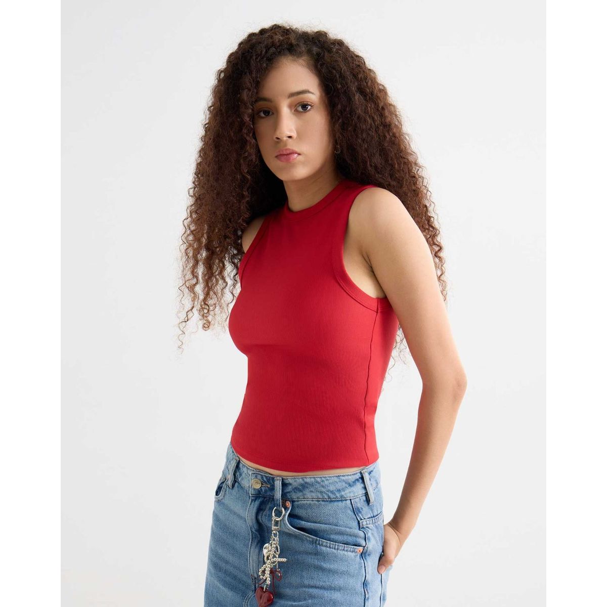 SEVEN SEVEN - Camiseta De Mujer  Color Rojo Marca Seven Seven #28096389