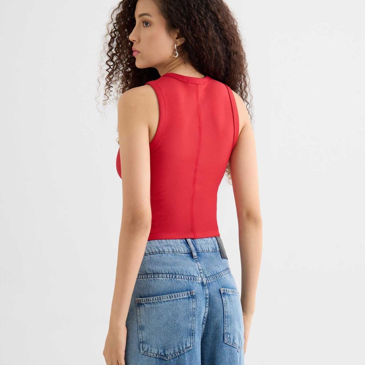 SEVEN SEVEN - Camiseta De Mujer  Color Rojo Marca Seven Seven #28096389