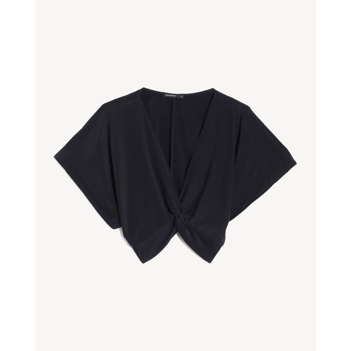 SEVEN SEVEN - Blusa Para Mujer Manga Corta Color Negro Marca Seven Seven #28124108