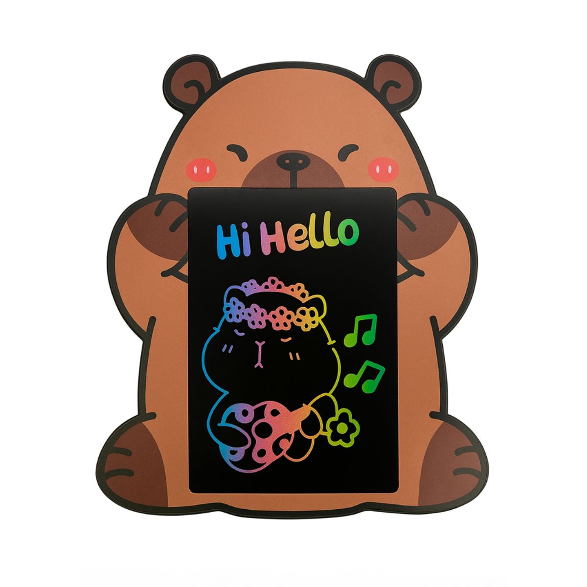 GENERICO - Pizarra Mágica Lcd Capibara Carpincho Para Dibujar