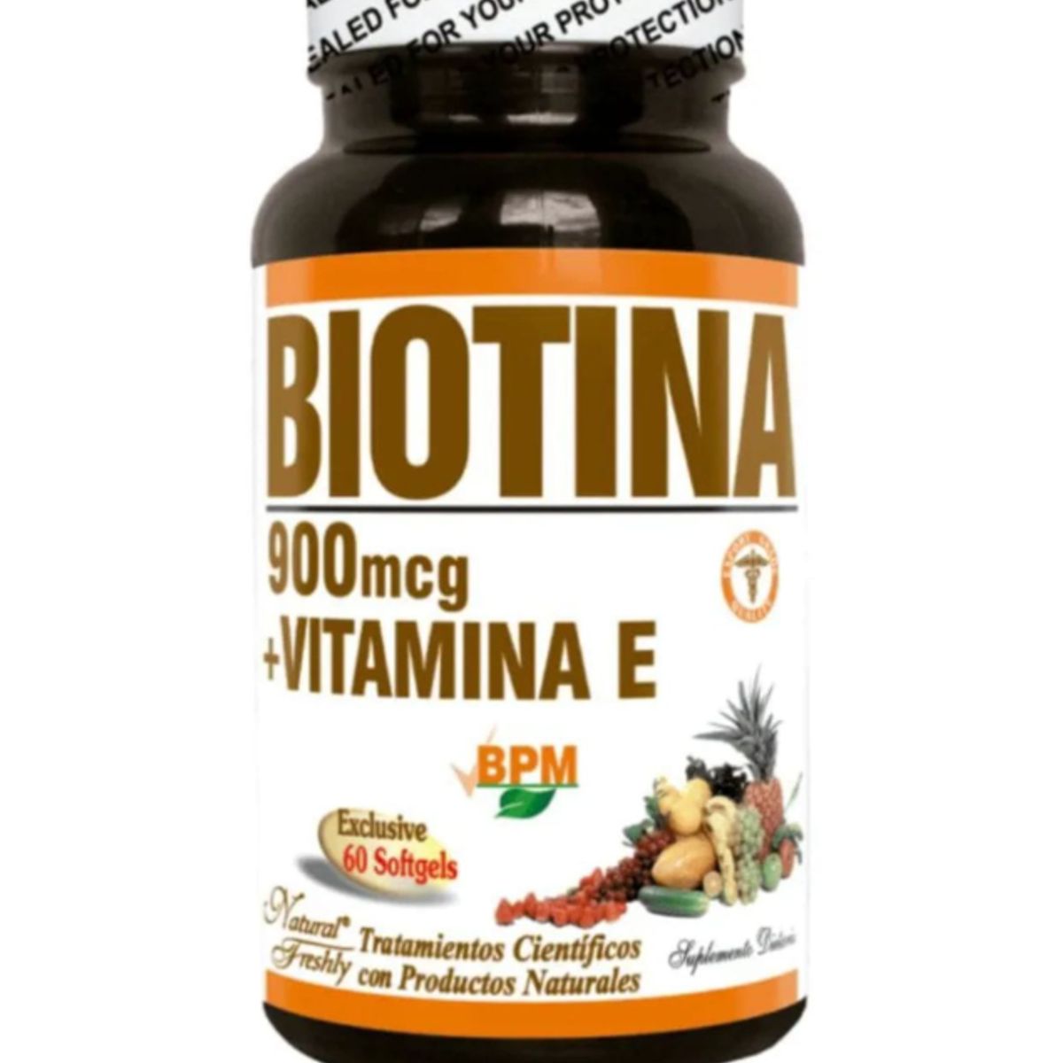 NATURAL FRESHLY - ALIMENTO CON COLAGENO + VITAMINAS BIOTINA 900MCG- NATURAL FRESHLY