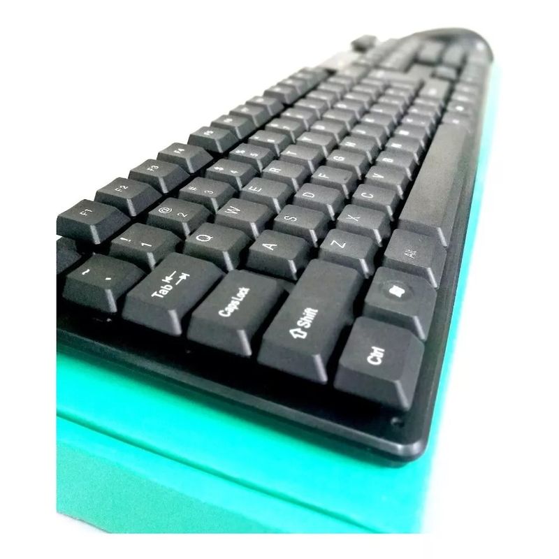 GENERICO - Combo Inalámbrico Teclado + Mouse Tj-808 Color Negro Barato