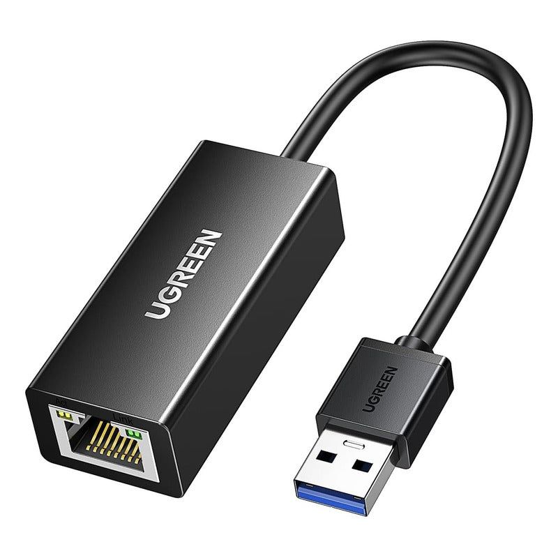 UGREEN - Adaptador Usb 30 Ethernet Gigabit Rj45 Red Para Redes Rapidas Y Estables