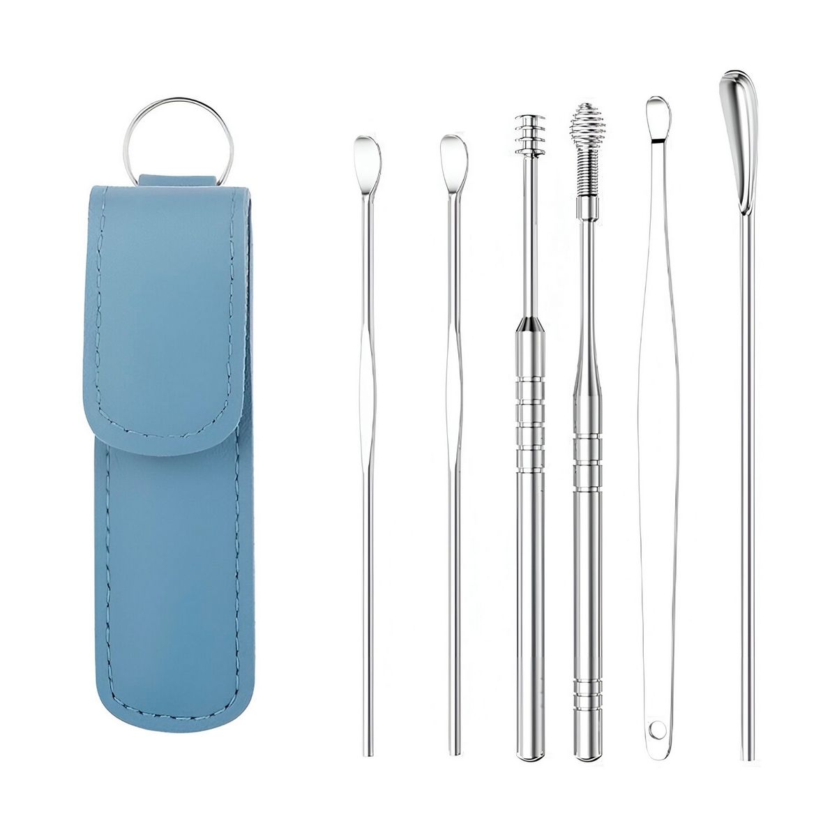 DAYOSHOP - Set Kit Limpieza Higiene Cera Oídos Orejas Reutilizable