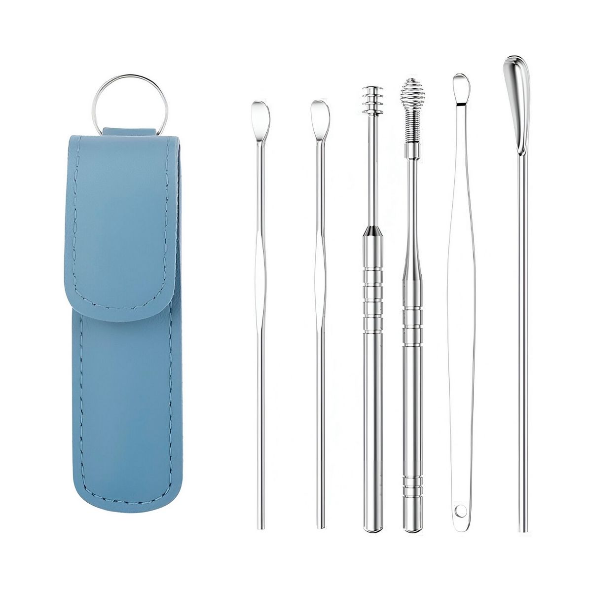 DAYOSHOP - Set Kit Limpieza Higiene Cera Oídos Orejas Reutilizable