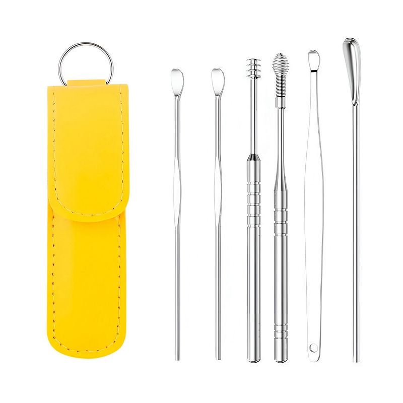 DAYOSHOP - Set Kit Limpieza Higiene Cera Oídos Orejas Reutilizable