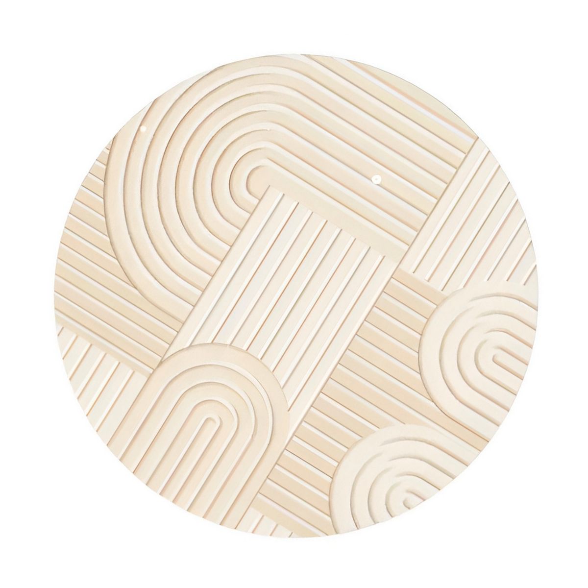 DAYOSHOP - Tapete Alfombra Peluda Redonda  Tapete De Peluche Grande