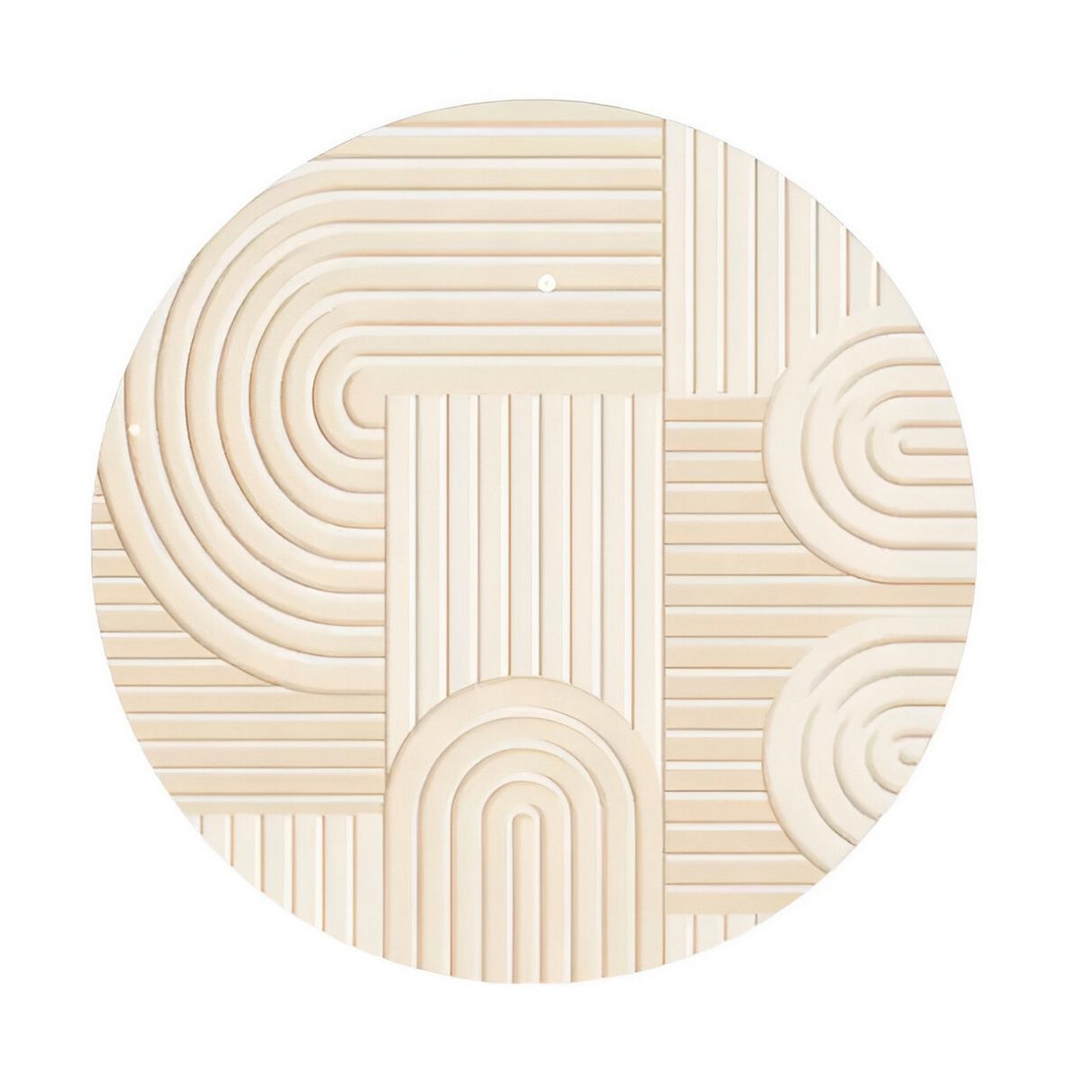 DAYOSHOP - Tapete Alfombra Peluda Redonda  Tapete De Peluche Grande