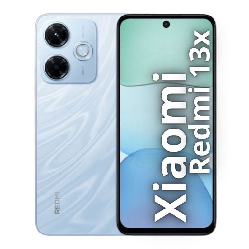 XIAOMI - Celular Xiaomi Redmi 13X 4G 256GB8GB RAM - Azul