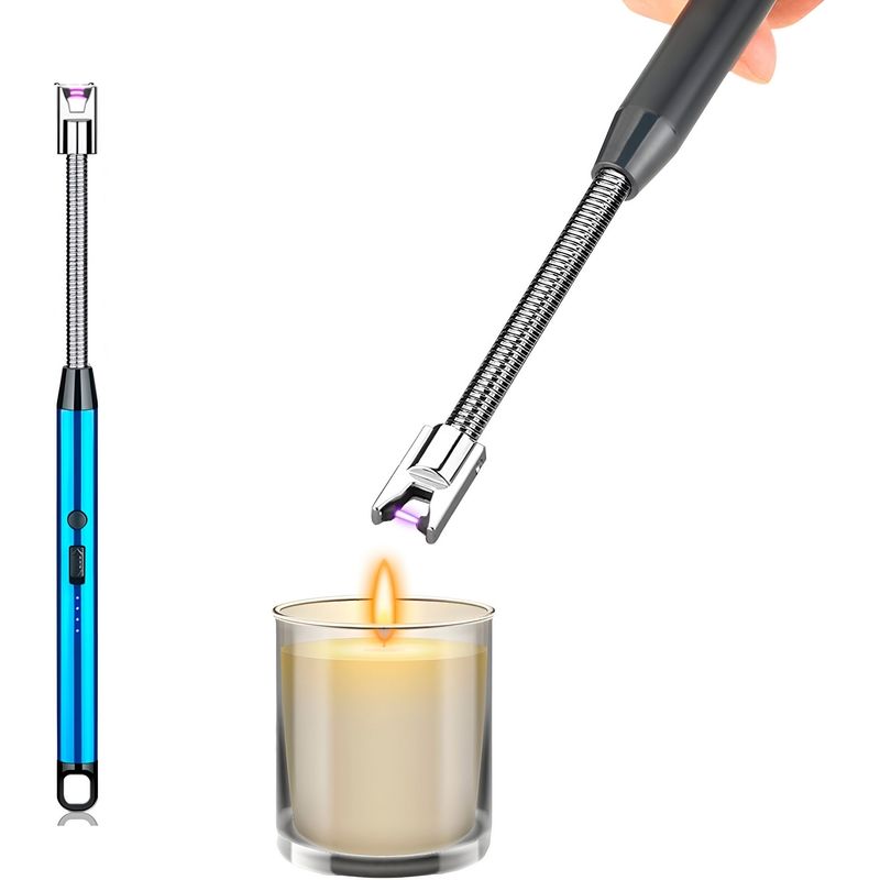 DAYOSHOP - Encendedor Eléctrico Recargable Con Cuello Flexible Y Arco